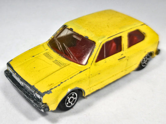 Volkswagen Golf mk1 Mini Jet Norev '70 Żółty 1:64 Made in France – zdjęcie 2