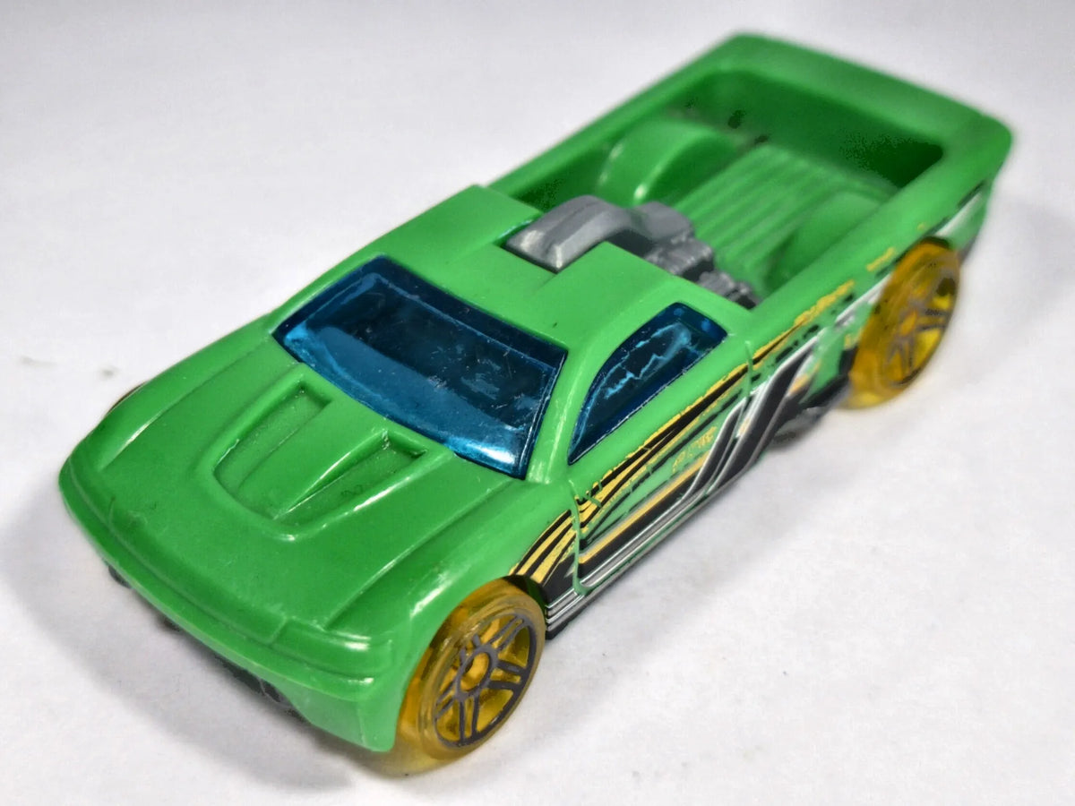 Bedlam Hot Wheels 2003 Green 1:64 – zdjęcie 2