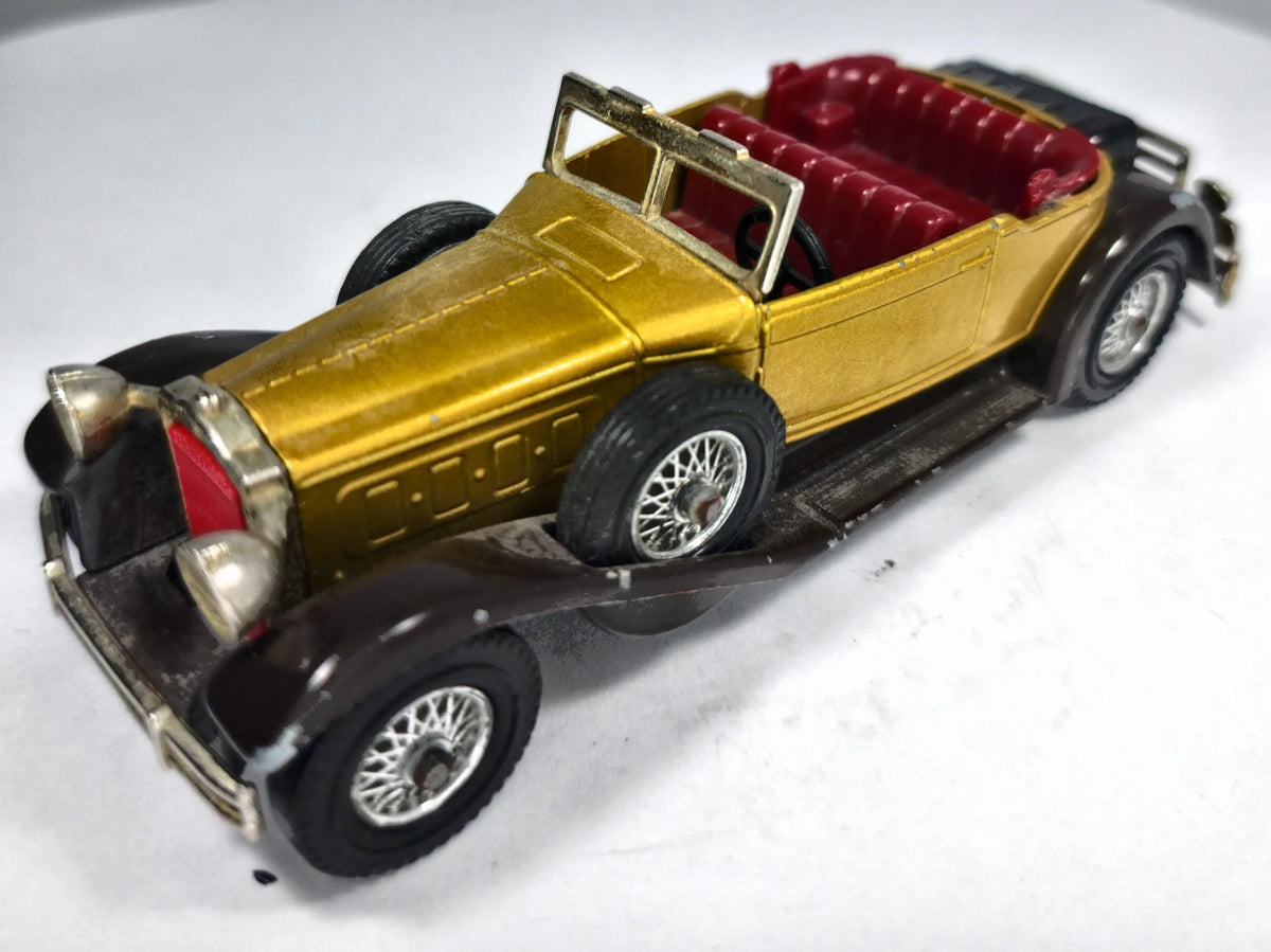 1930 Packard Victoria Matchbox 1969 Złoty 1:43 Made in England – zdjęcie 2