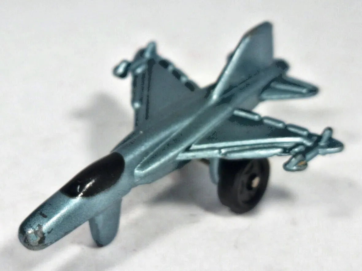 MYŚLIWIEC DASSAULT MIRAGE III, Unbranded, Die cast Niebieski 1:385 Resoraki – zdjęcie 2