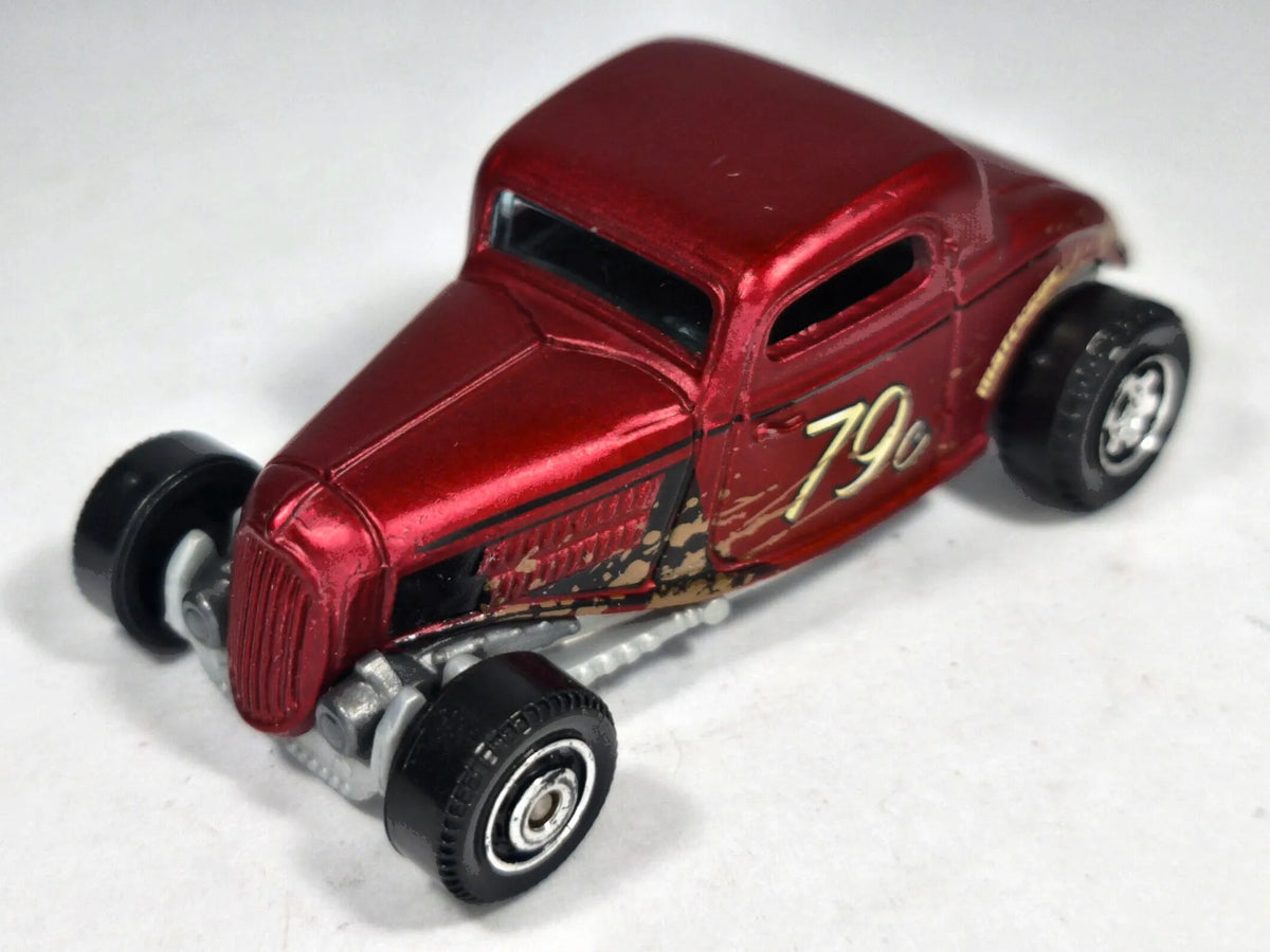 1933 FORD COUPE, Matchbox 2017, Die cast MB327, Czerwony, 1:64, Resoraki – zdjęcie 2