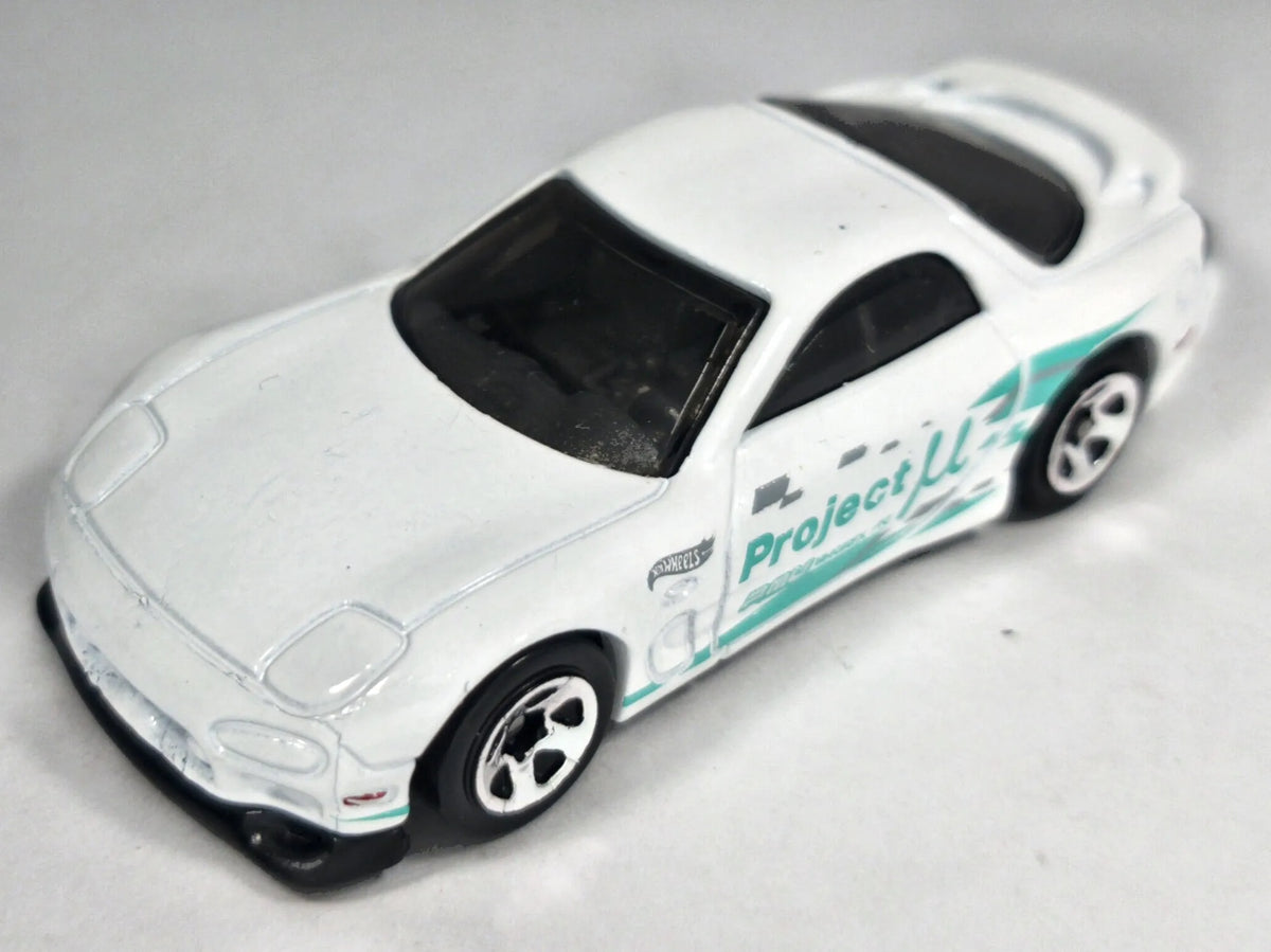 '95 MAZDA RX-7 Hot Wheels 2017 Biały 1:64 – zdjęcie 2