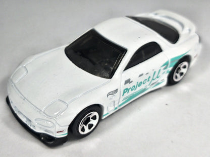 '95 MAZDA RX-7 Hot Wheels 2017 Biały 1:64 – zdjęcie 2