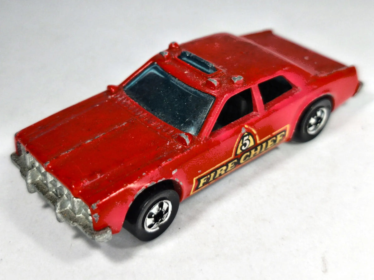 DODGE BLACKWAL FIRE CHIEF Straż pożarna Hot Wheels 1977 Czerwony 1:64 – zdjęcie 2