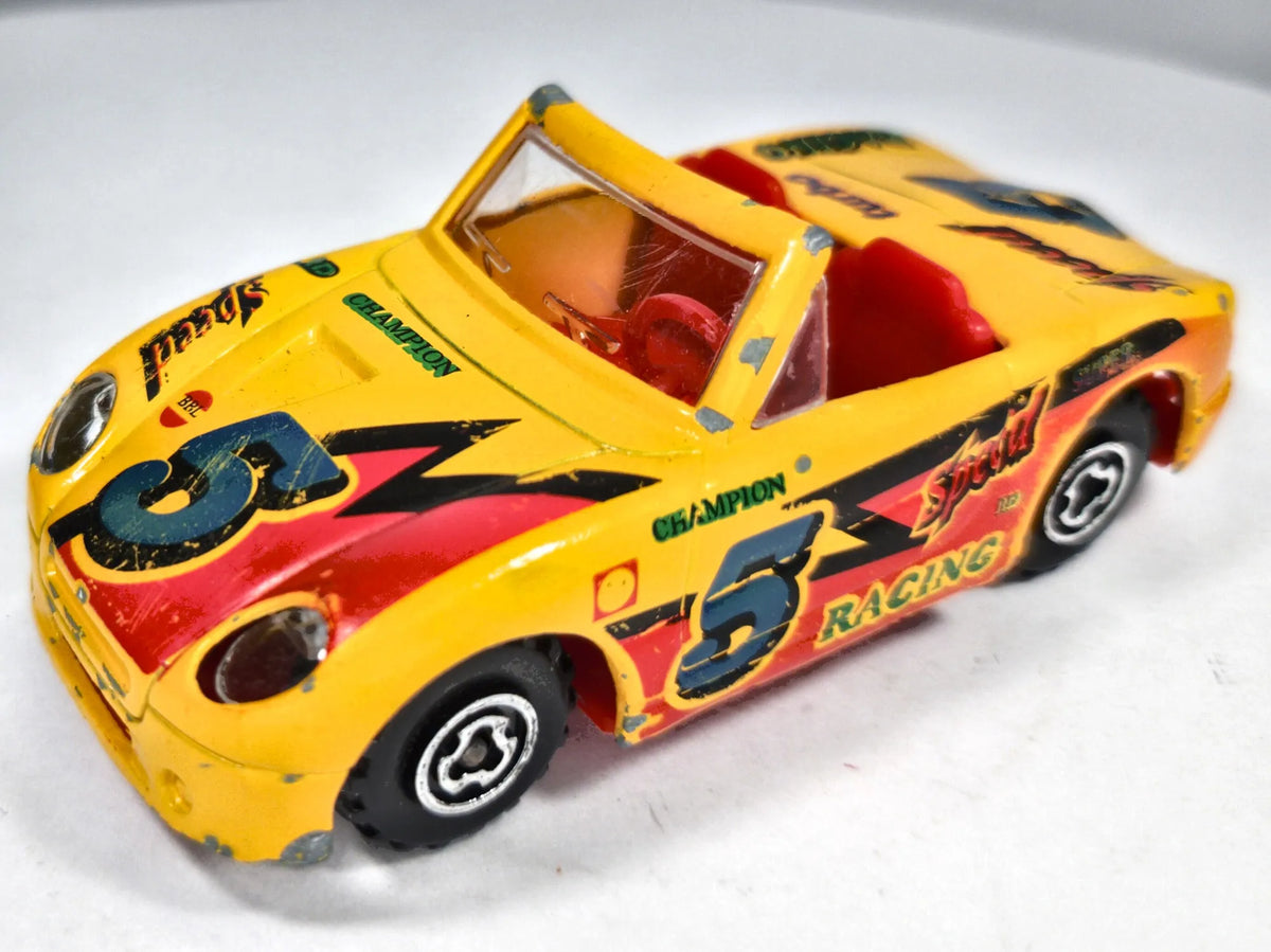 Turbo Speed Racing 5 Majorette '80 Żółty 1:46 – zdjęcie 2