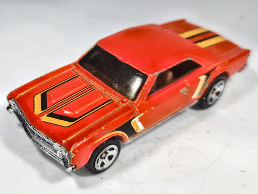 Chevrolet Bel Air 1957 Hot Wheels 1985 1:64 Luzak Czerwony – zdjęcie 2