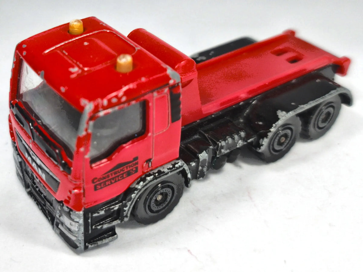Ciągnik Siodłowy Man Tgs Truck Majorette Czerwony 1:64 – zdjęcie 2