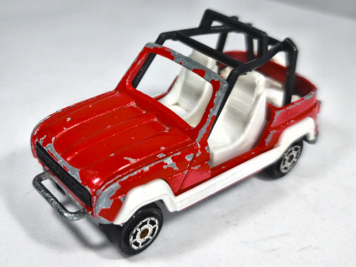 Renault Rodeo Majorette '80 Czerwony 1:47 Made in Majorette – zdjęcie 2