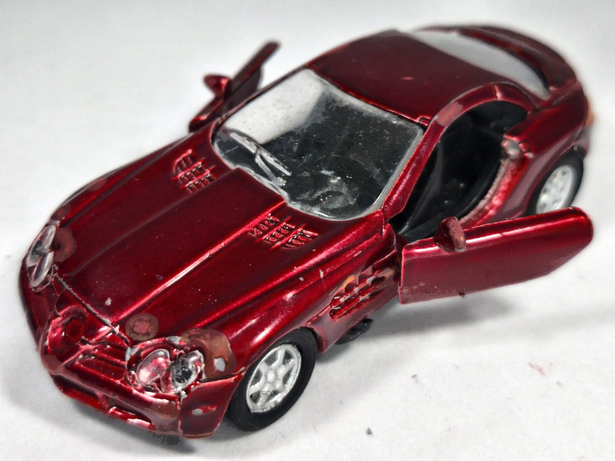 Mercedes-Benz Slr Mclaren Bordowt 1:60 – zdjęcie 2