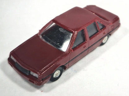 1981 MITSUBISHI GALANT, Směr, Die cast, Bordowy, 1:87, Resoraki – zdjęcie 2