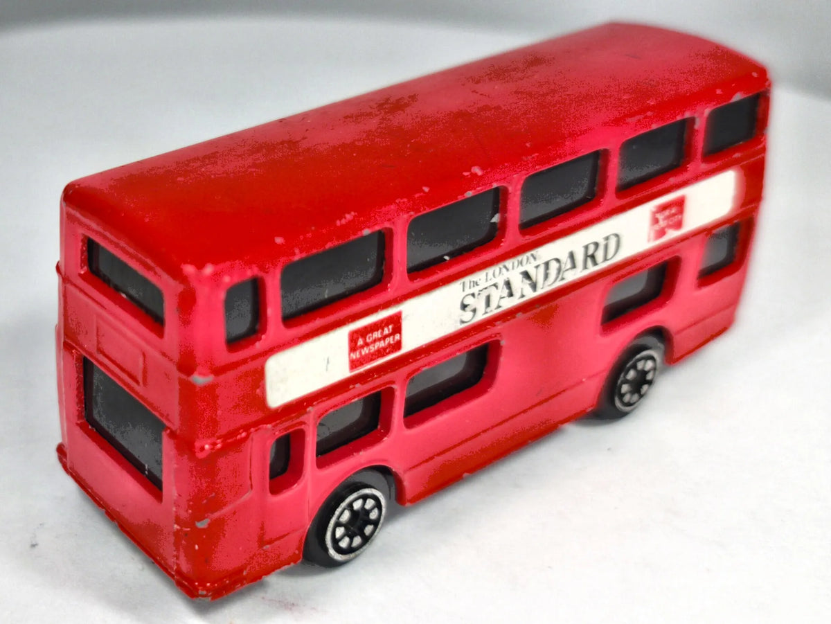 DAIMLER FLEETLINE London Bus Corgi '80 Czerwony 1:87 The London Standard – zdjęcie 2