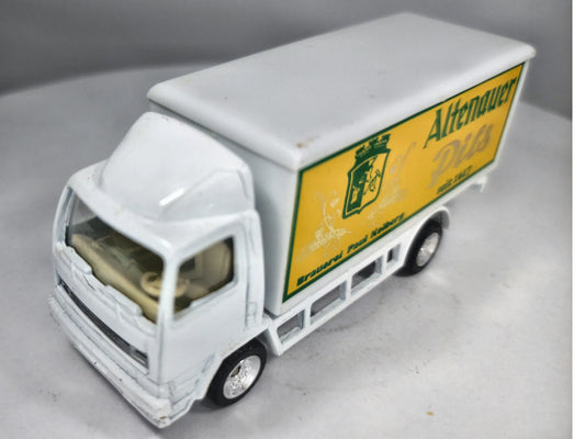 Mercedes-Benz LP Sammlertreff 1:64 Ciężarówka Altenmünster Bier Luzak Biały – zdjęcie 2