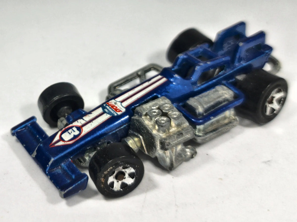 Super Modified Hot Wheels 1997 1:64 4 Luzak Niebieski 2xMetal – zdjęcie 2