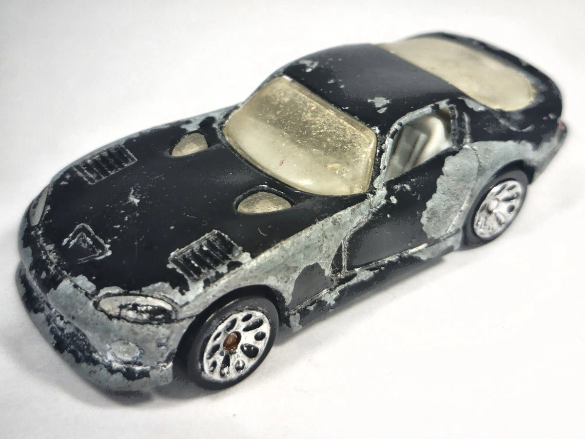 DODGE VIPER GTS, Matchbox 1996, Die cast, Czarny, 1:64, Resoraki – zdjęcie 2
