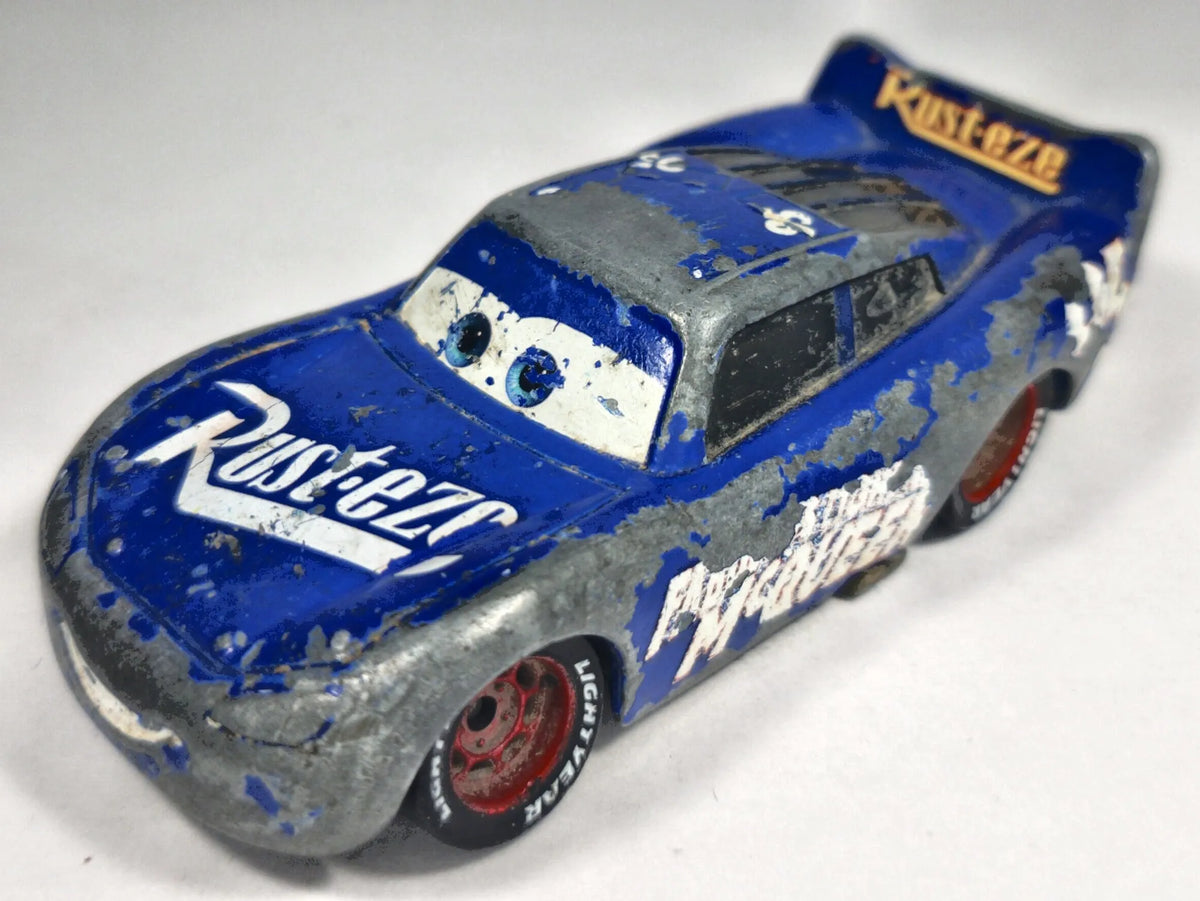 ZYGZAK MCQUEEN Z FILMU AUTA, Disney, Die cast, Niebieski,, 1:55, Resoraki – zdjęcie 2