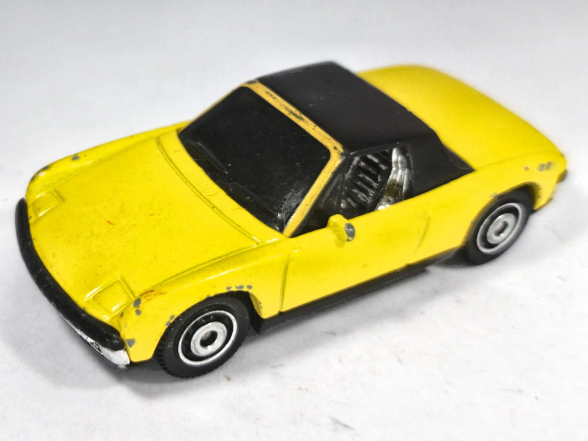 Vw Porsche 914 Matchbox 2009 Matchbox Series 1:64 Luzak Żółty – zdjęcie 2