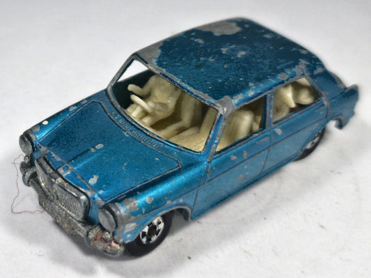 MG 1100 Matchbox 1970 Superfast 1:48 Made in England Luzak Niebieski – zdjęcie 2