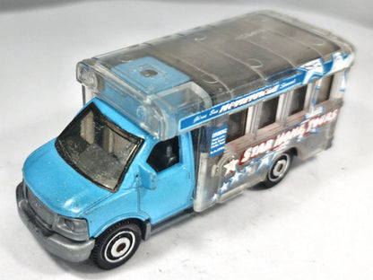 GMC School Bus Matchbox 2008 1:64 Autobus SAM'S MOVING Luzak School Bus – zdjęcie 2
