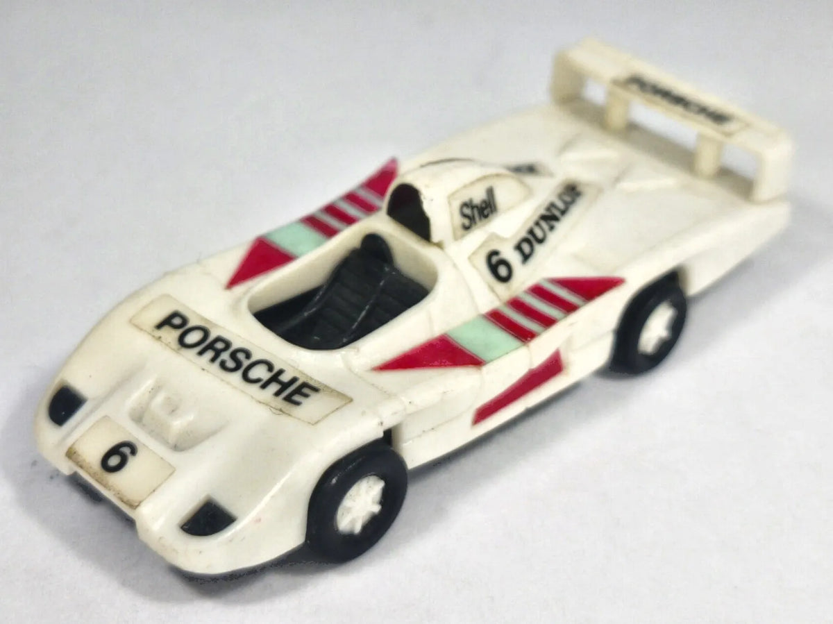 PORSCHE 917, SHELL DUNLOP, Ferrero (Kinder) ok 1990, Biały, 1:64, Resoraki – zdjęcie 2