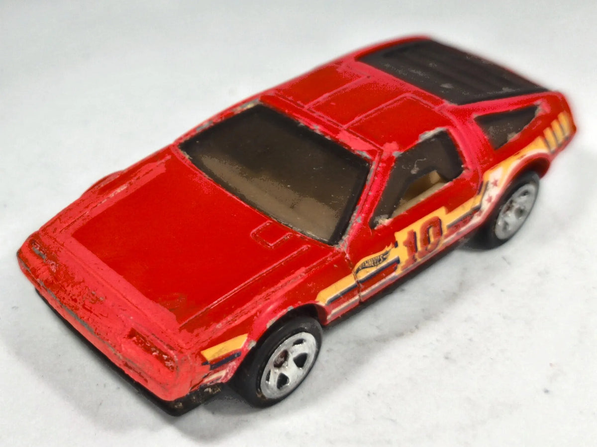 Torque Twister Hot Wheels 2009 HW Racing 1:64 10 Luzak Czerwony – zdjęcie 2
