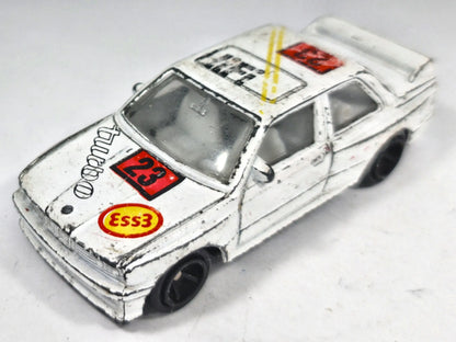 BMW M3 E30 Pioneer 1:60 Samochód rajdowy Ess3 Biały Rajdowy Vintage Model – zdjęcie 2