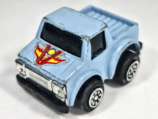MAŁY PICKUP 4X4 "BLING", Summer 1984, Die cast, Błękitny, 1:64, Resoraki – zdjęcie 2