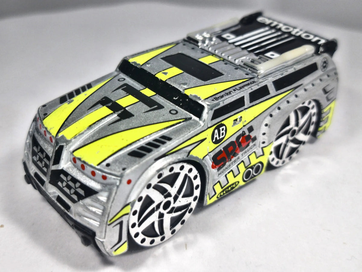 SRCK TURBO MONSTER TRUCK, Realtoy, Die cast, Srebrny, 1:64, Resoraki – zdjęcie 2
