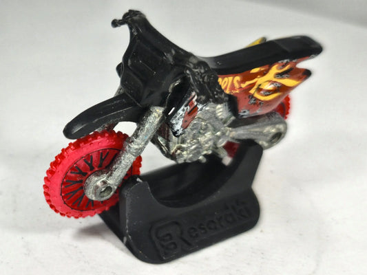 cross/dirt bike Hw450F Matchbox HW Moto 1:64 Motocykl Luzak Czarny Off-Road – zdjęcie 2