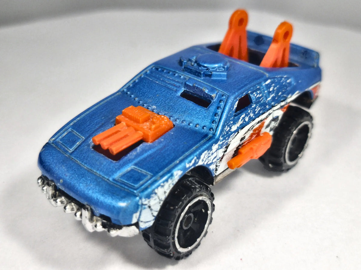 OFF-ROAD TRUCK, Hot Wheels 1983, Die cast, Niebieski, 1:64, Resoraki – zdjęcie 2