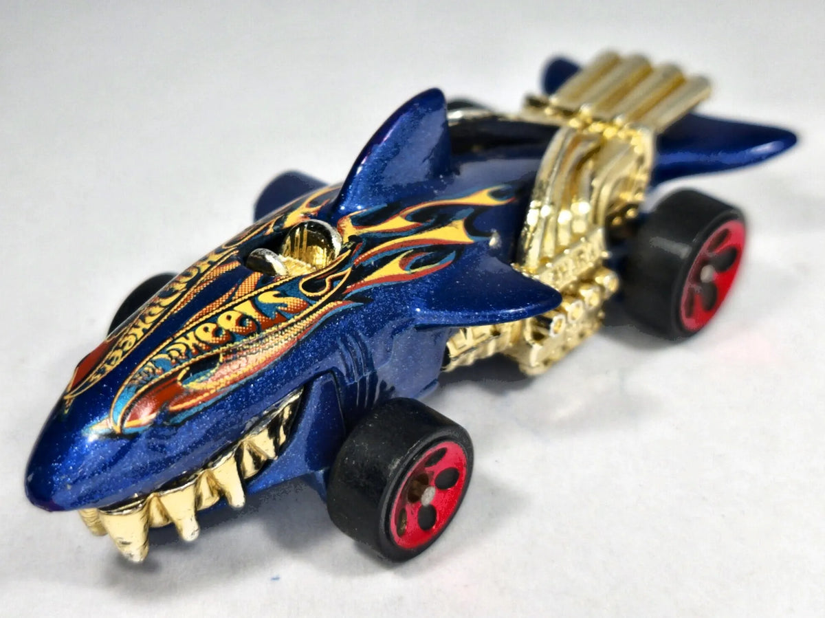 SHARKRUISER "MONSTER ACTION" Hot Wheels 2004 Niebieski 1:64 – zdjęcie 2