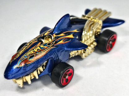 SHARKRUISER "MONSTER ACTION" Hot Wheels 2004 Niebieski 1:64 – zdjęcie 2