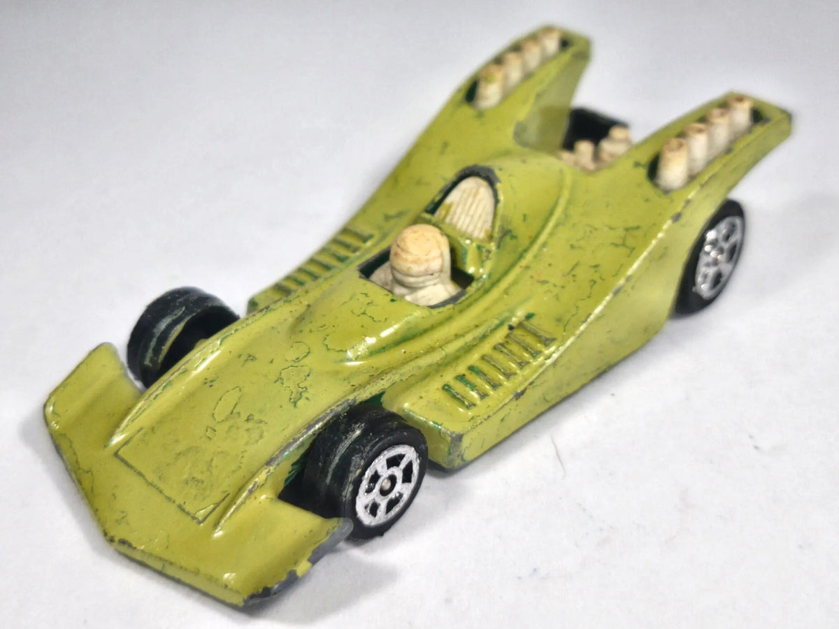 GRAND PRIX RACER, Corgi ok 1960, Die cast, Żółtozielony, 1:62, Resoraki – zdjęcie 2