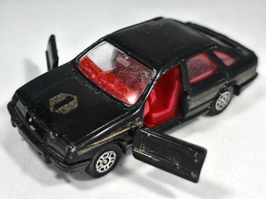 FORD SIERRA Policja Corgi '80 Czarny 1:48 Made in Great Britain – zdjęcie 2
