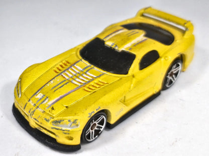 Dodge Viper Gts-R Hot Wheels 1:64 Samochód wyścigowy Luzak Żółty – zdjęcie 2