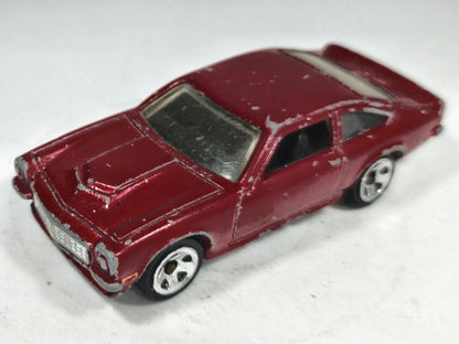 Chevrolet Custom V-8 Vega Hot Wheels 2007 1:64 Luzak Bordowy – zdjęcie 2