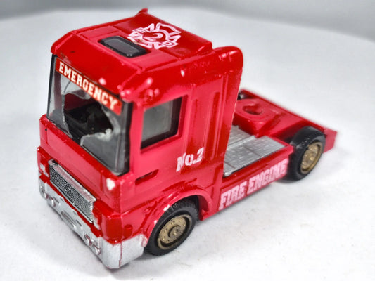Ciągnik Siodłowy (Cab-Over) Straż pożarna Czerwony 1:87 Fire Engine – zdjęcie 2