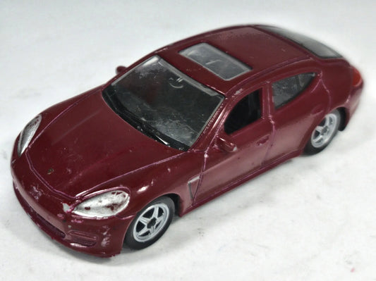 Porsche Panamera Welly 1:64 Bordowy – zdjęcie 2