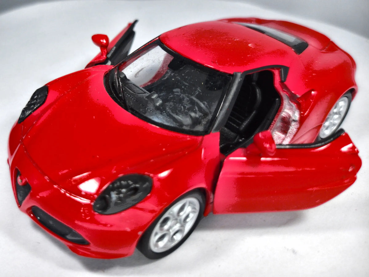 Alfa Romeo 4C Welly '90 Czerwony 1:32 – zdjęcie 2