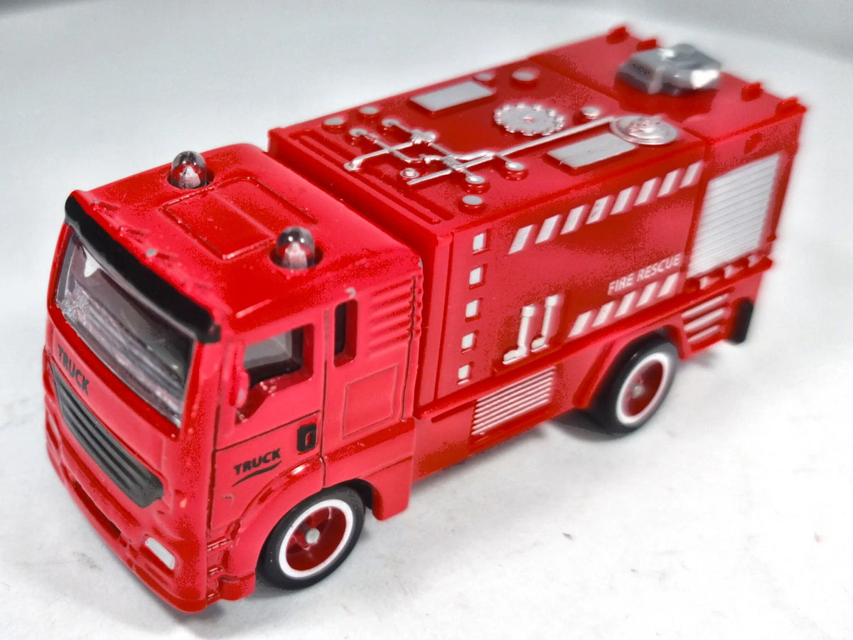 Wóz Strażacki Pumper Na Podwoziu Ciężarowym 1:71 Czerwony Straż pożarna – zdjęcie 2