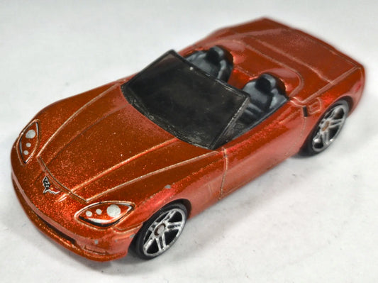 Chevrolet Corvette C6 Hot Wheels 2005 Mainline 1:64 Luzak Miedziany – zdjęcie 2