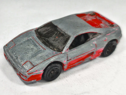 Ferrari F355 Challenge Hot Wheels 1989 1:64 Luzak Srebrny – zdjęcie 2