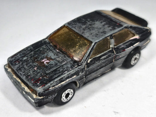 Audi Quattro Matchbox 1982 Superfast 1:57 Luzak Czarny – zdjęcie 2