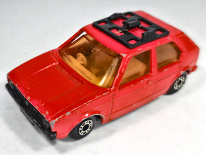 VW GOLF MK1 Superfast Matchbox 1976 Czerwony 1:52 Made in England – zdjęcie 2