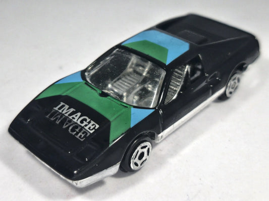 Jak Ferrari 308GTB, IMAGE, Summer, Vintage Model Die cast 2068, Czarny 1:64 – zdjęcie 2