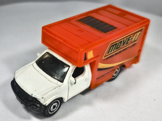 Ford Transit Moving Van Matchbox Moving Parts 1:64 Furgonetka MOVE-IT Luzak – zdjęcie 2