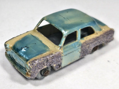 FORD PREFECT Matchbox '50 Turkusowy 1:64 Made in England – zdjęcie 2