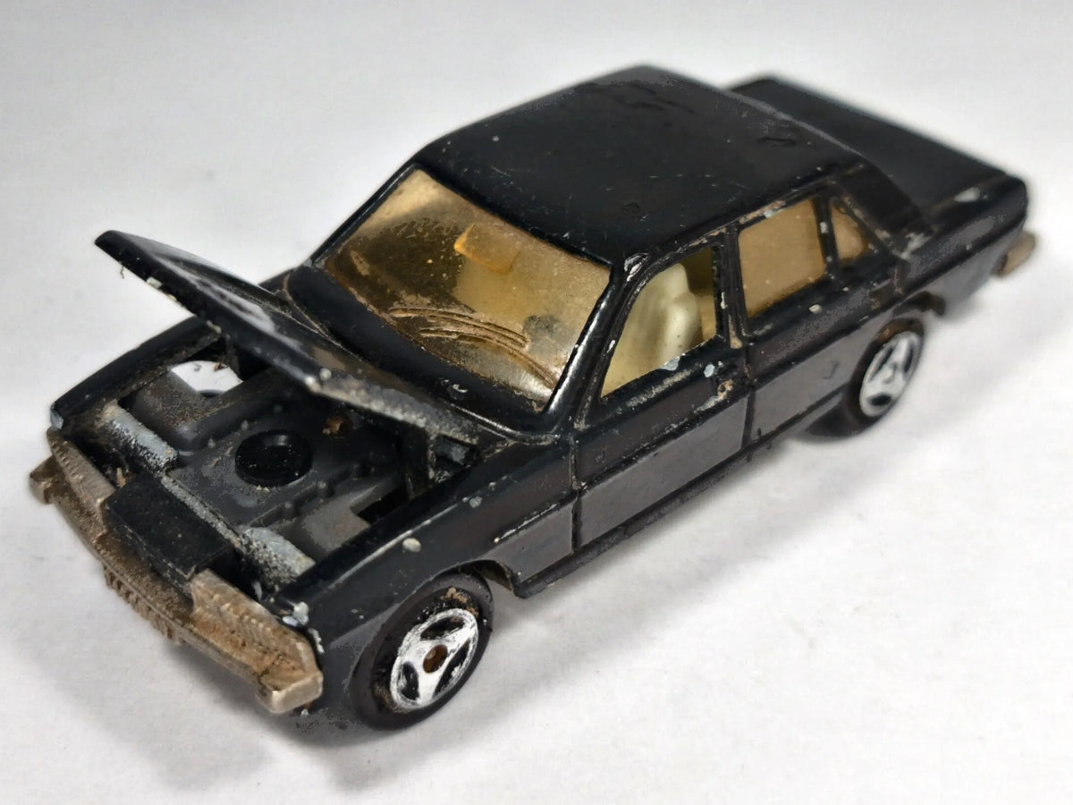 PEUGEOT 604 Majorette '70 Czarny 1:60 Made in France – zdjęcie 2