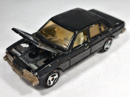 PEUGEOT 604 Majorette '70 Czarny 1:60 Made in France – zdjęcie 2