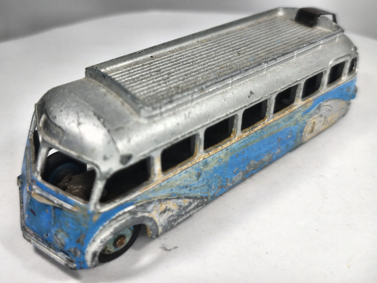 Autobus Autocar Isobloc Dinky Toys '50 Niebieski 1:72 Made in France – zdjęcie 2