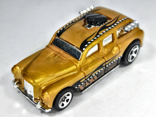 COCKNEY CAB II Hot Wheels 2007 Złoty 1:55 – zdjęcie 2